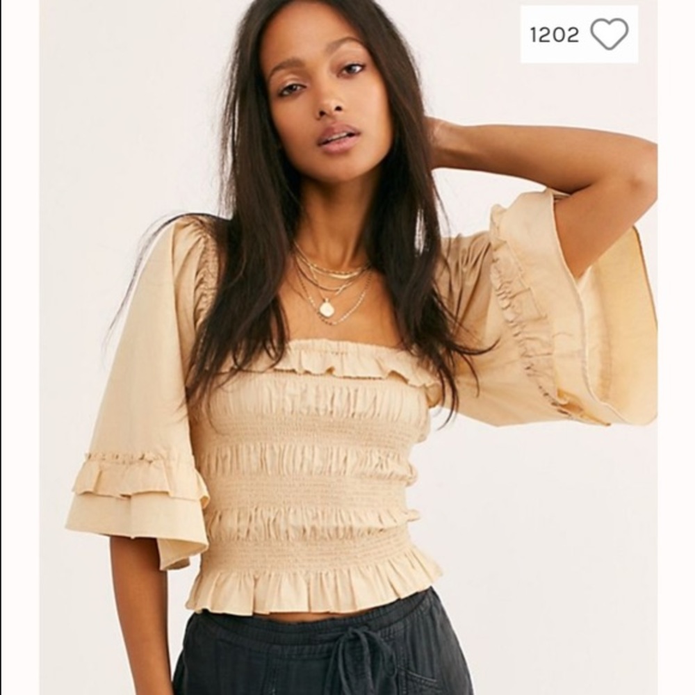 ISO Shirred Perfection Top